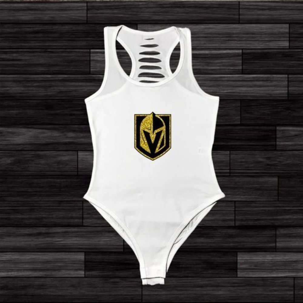 Las Vegas Hockey Team Womens Bodysuit, LVGK Bodysuit, Vegas Knights